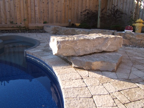 Natural Stone Pool