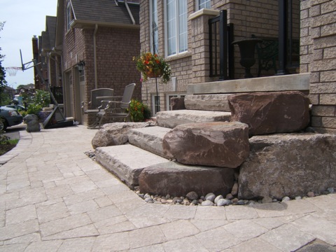 Natural Stone Stairs